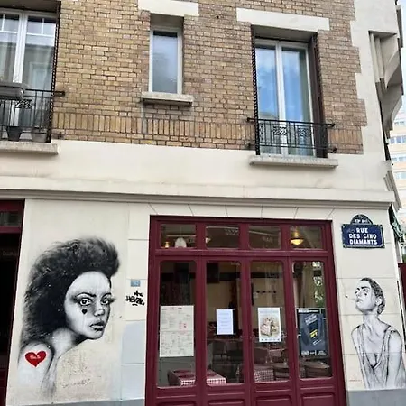 Lägenhet Chic & Cosy Au Coeur De La Butte Aux Cailles *